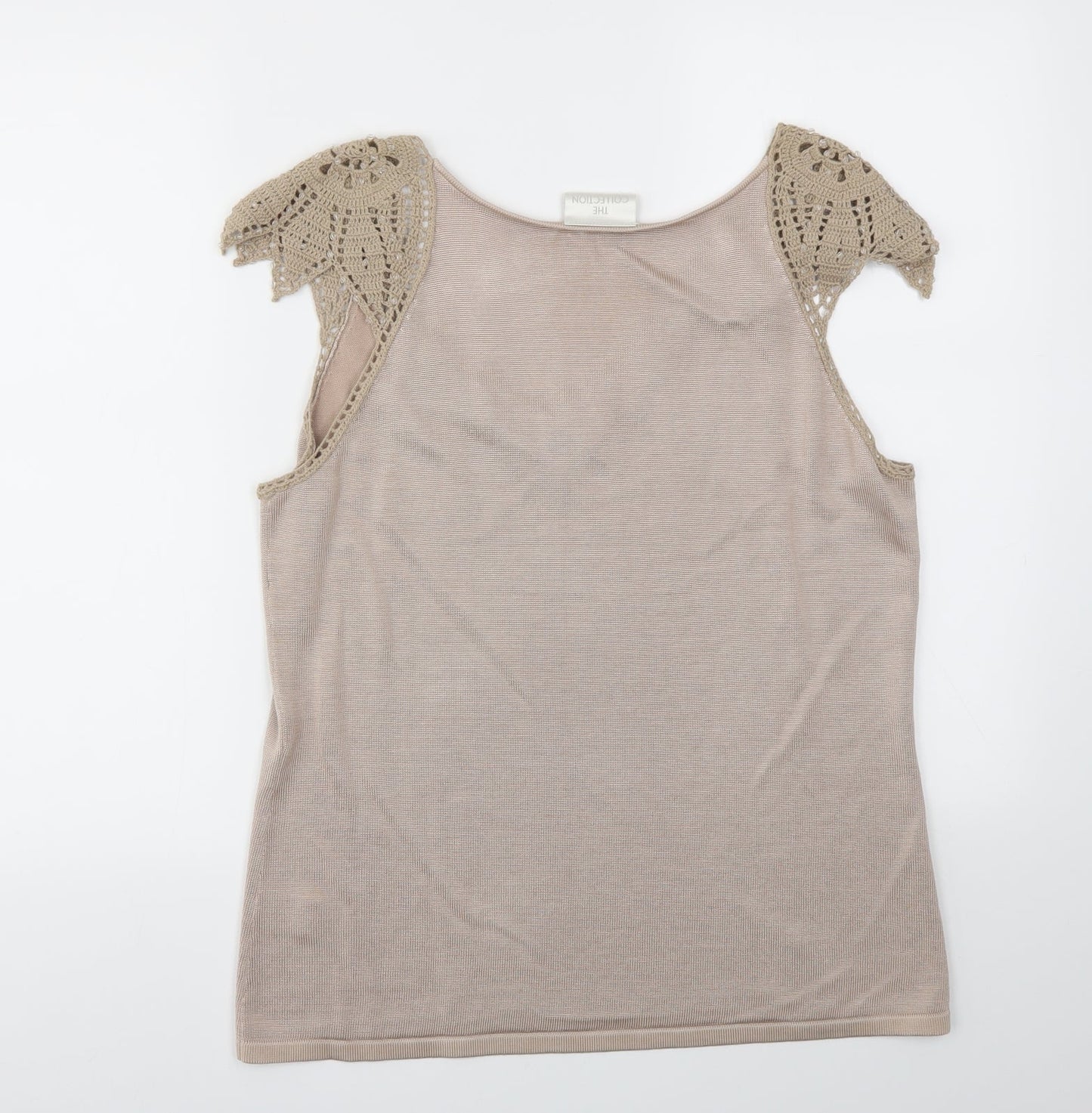 The Collection  Womens Gold   Basic T-Shirt Size 18