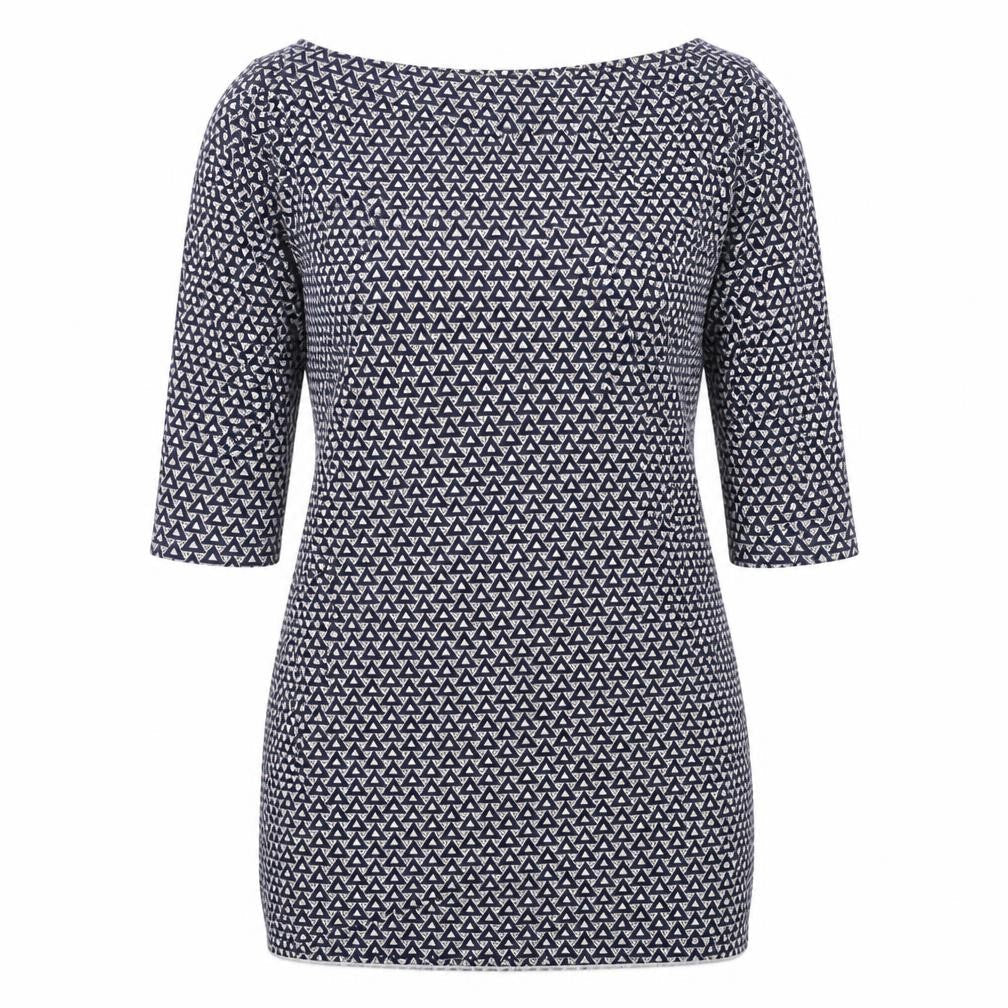 Primark Womens Blue Geometric  Fit & Flare  Size 14