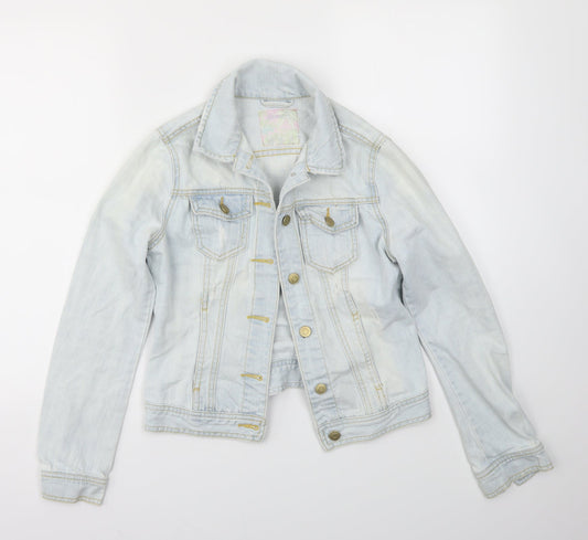 DENIM&CO Womens Blue   Jacket  Size 6