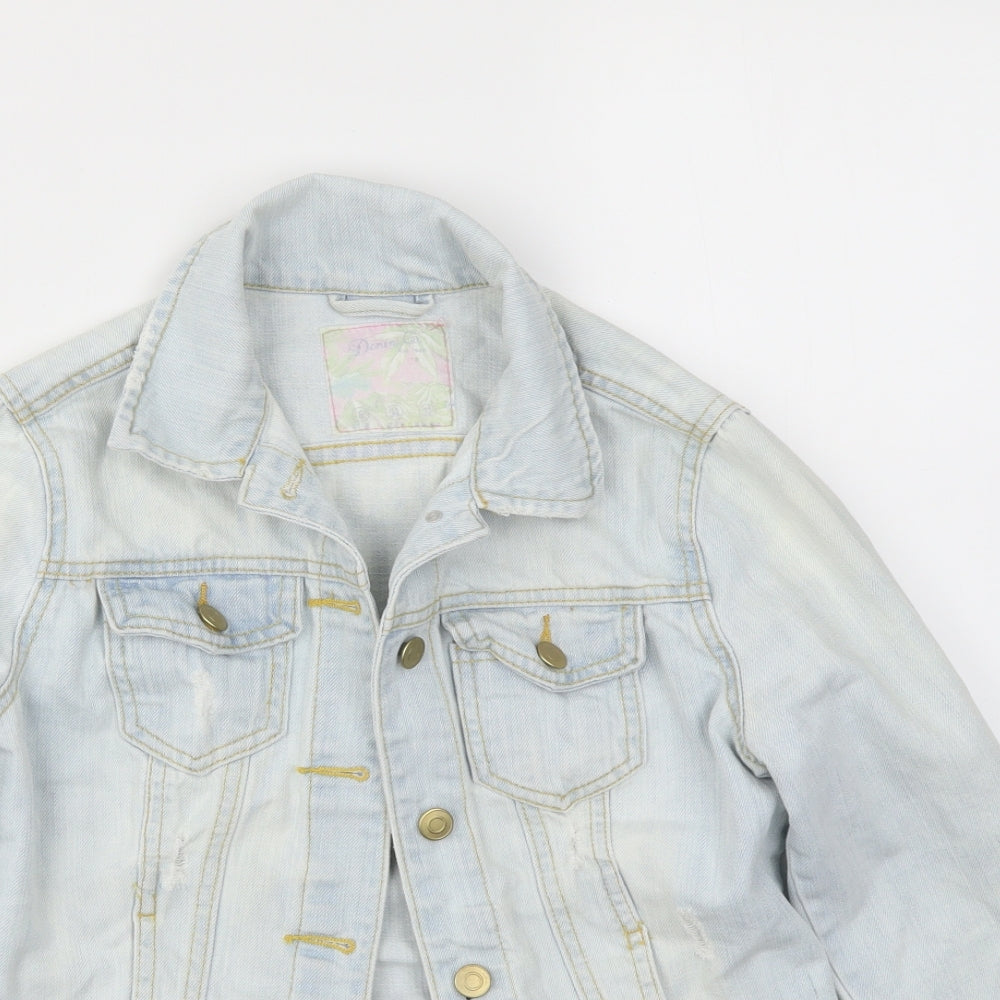 DENIM&CO Womens Blue   Jacket  Size 6