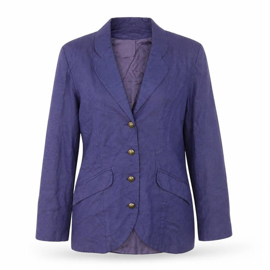 JELLY Womens Blue   Jacket Blazer Size 10