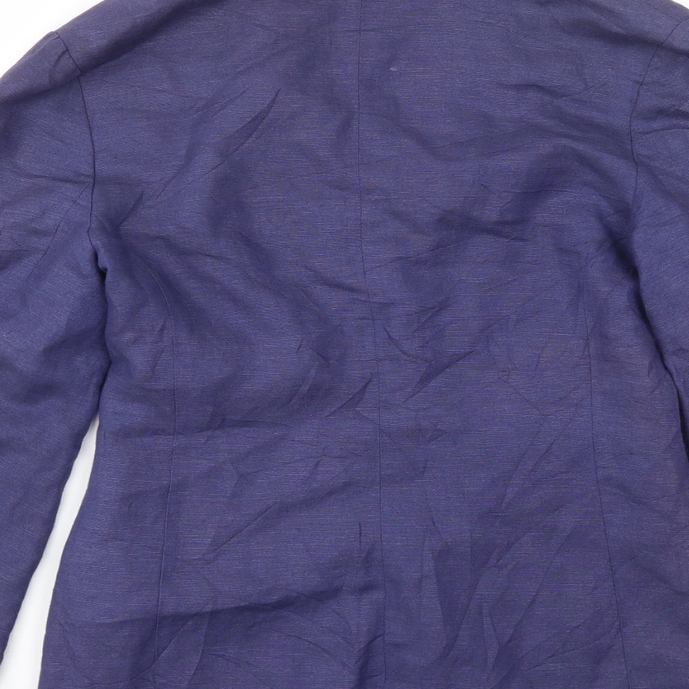 JELLY Womens Blue   Jacket Blazer Size 10