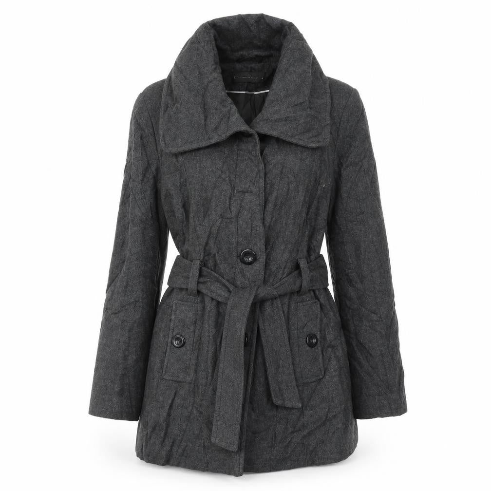 Woolmark Womens Grey   Jacket Coat Size 10