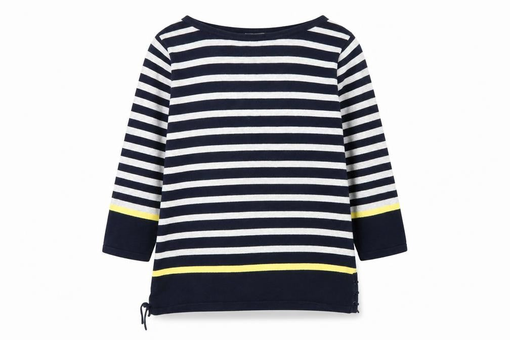 Kenar Womens Blue Polka Dot  Pullover Jumper Size L