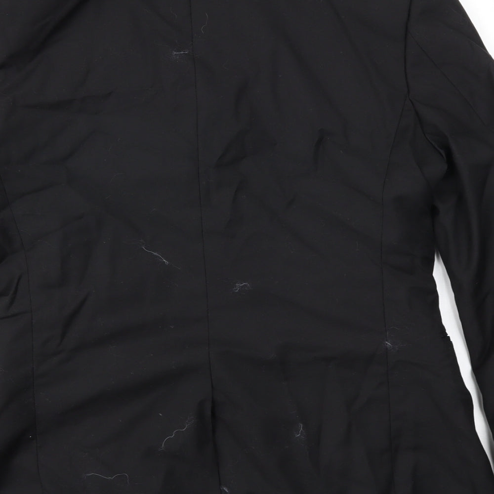 Topman Mens Black   Jacket Blazer Size 38