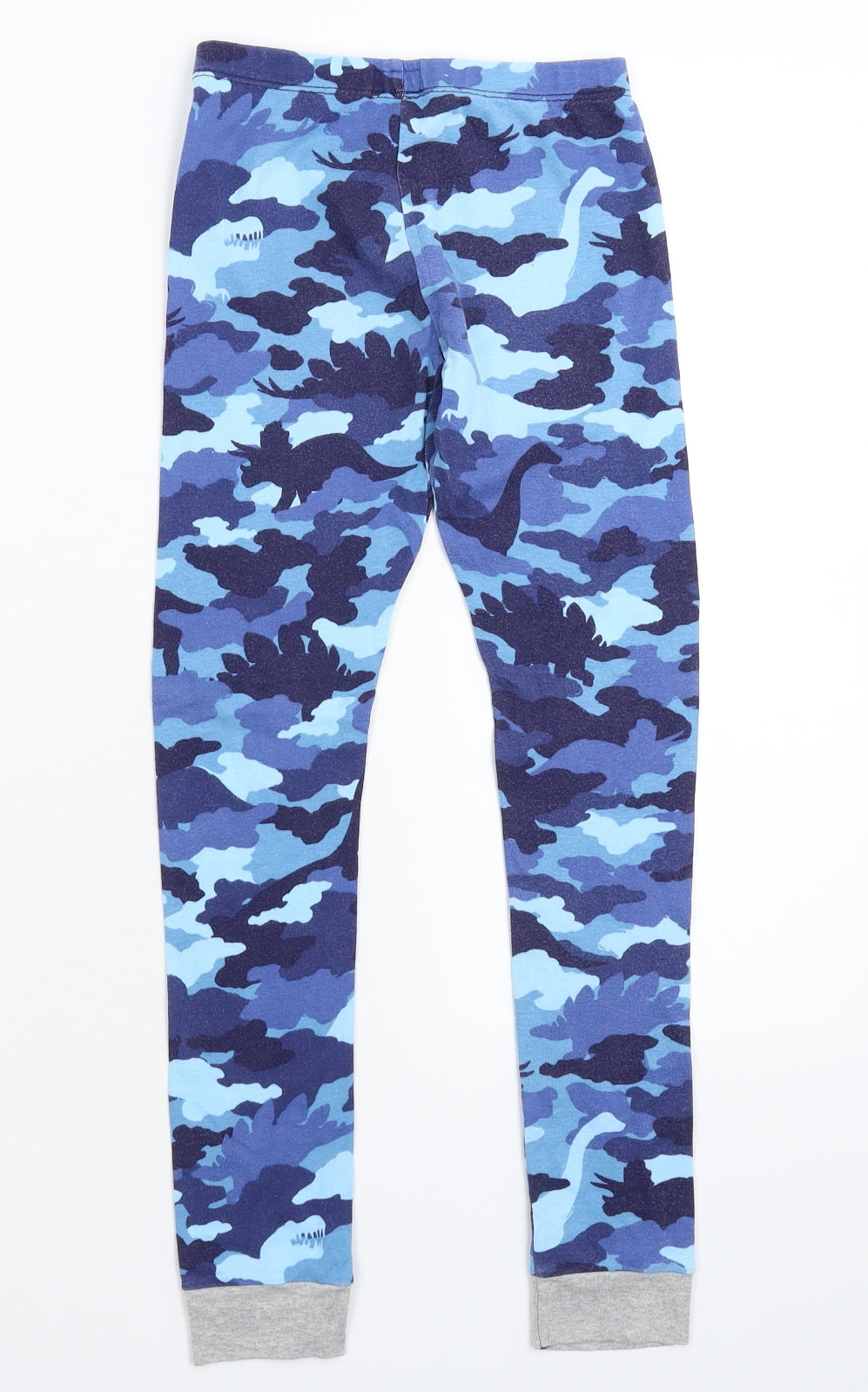 Hatley Girls Blue Camouflage  Jegging Trousers Size 7 Years - Legging