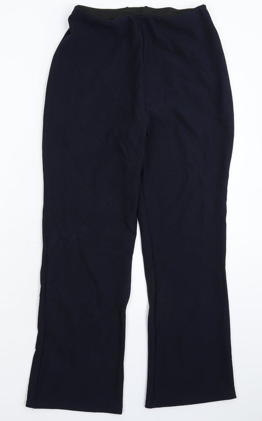 Preworn Womens Blue   Trousers  Size 14 L27 in
