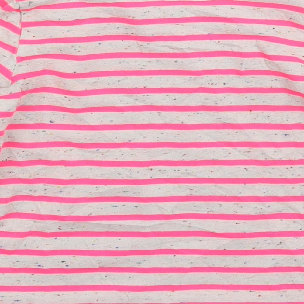 George Girls Multicoloured Striped  Basic T-Shirt Size 3-4 Years