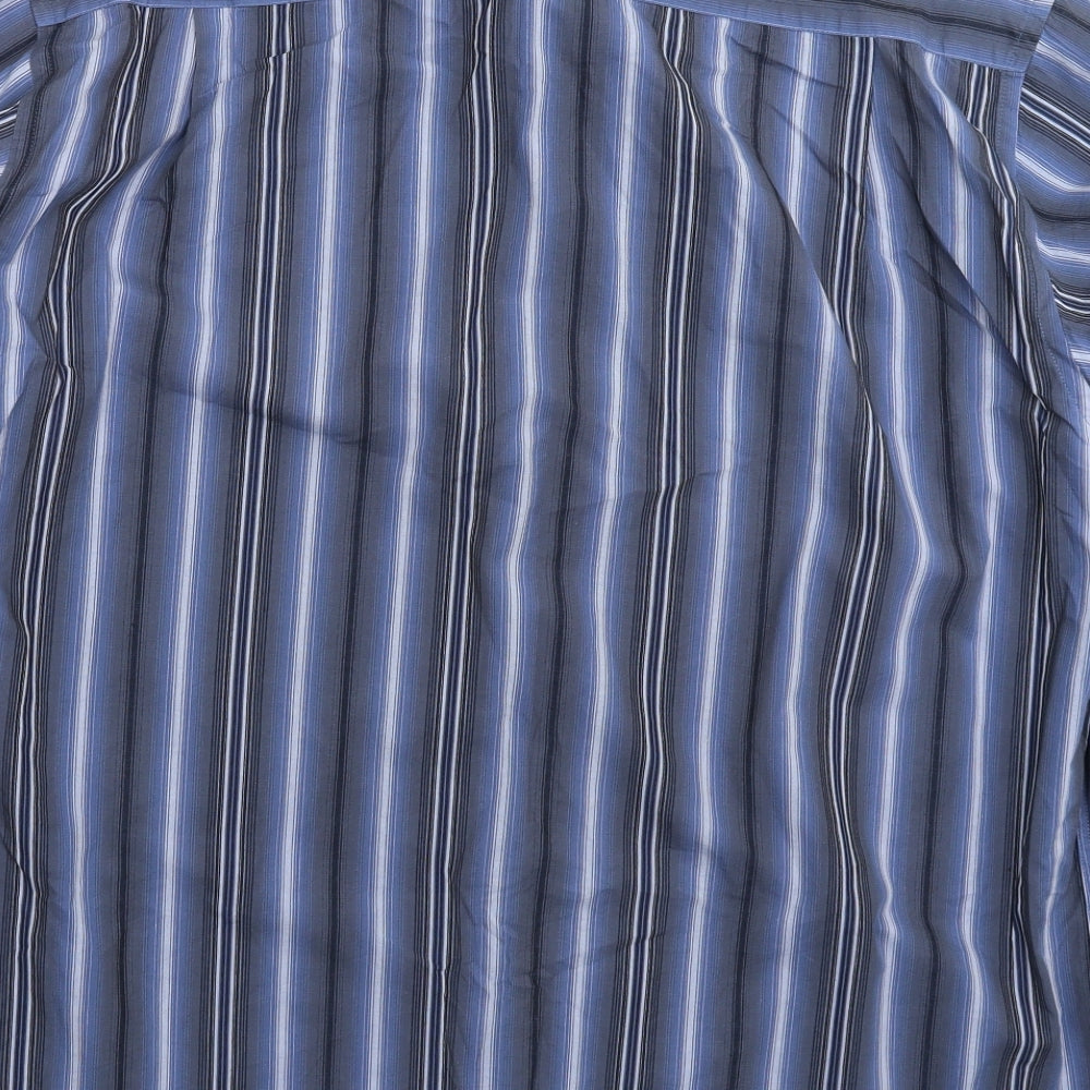 BHS Mens Multicoloured Striped   Button-Up Size L