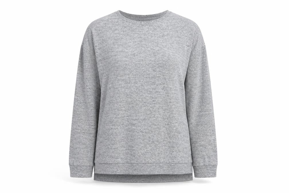 Boohoo Womens Grey  Knit Pullover Jumper Size 8