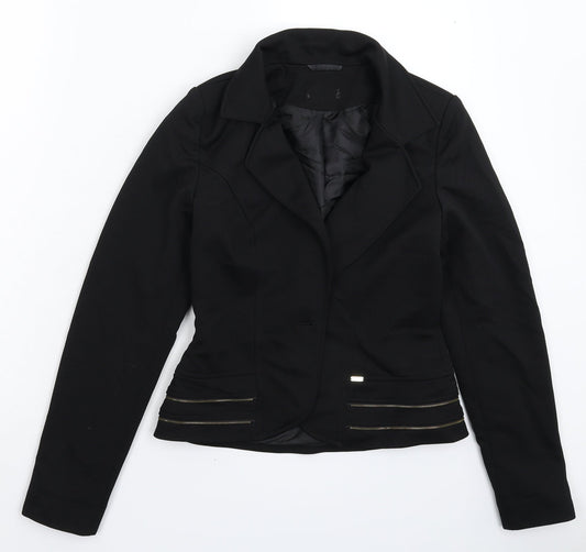 Dizzy Daisy Womens Black   Jacket Blazer Size 10