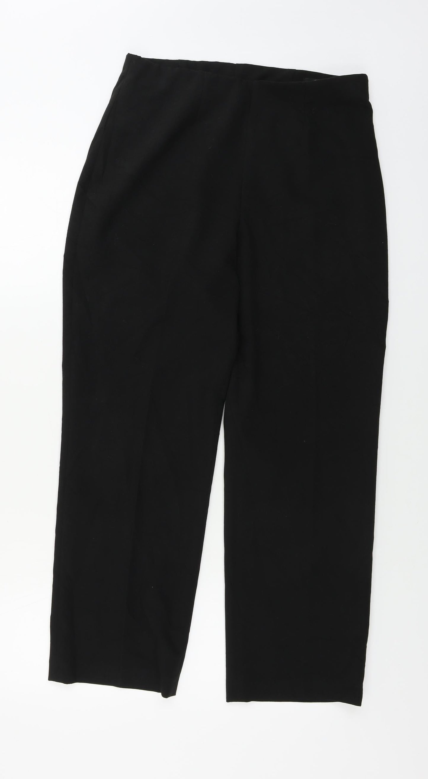 Luigi  Womens Black   Trousers  Size 10 L26 in