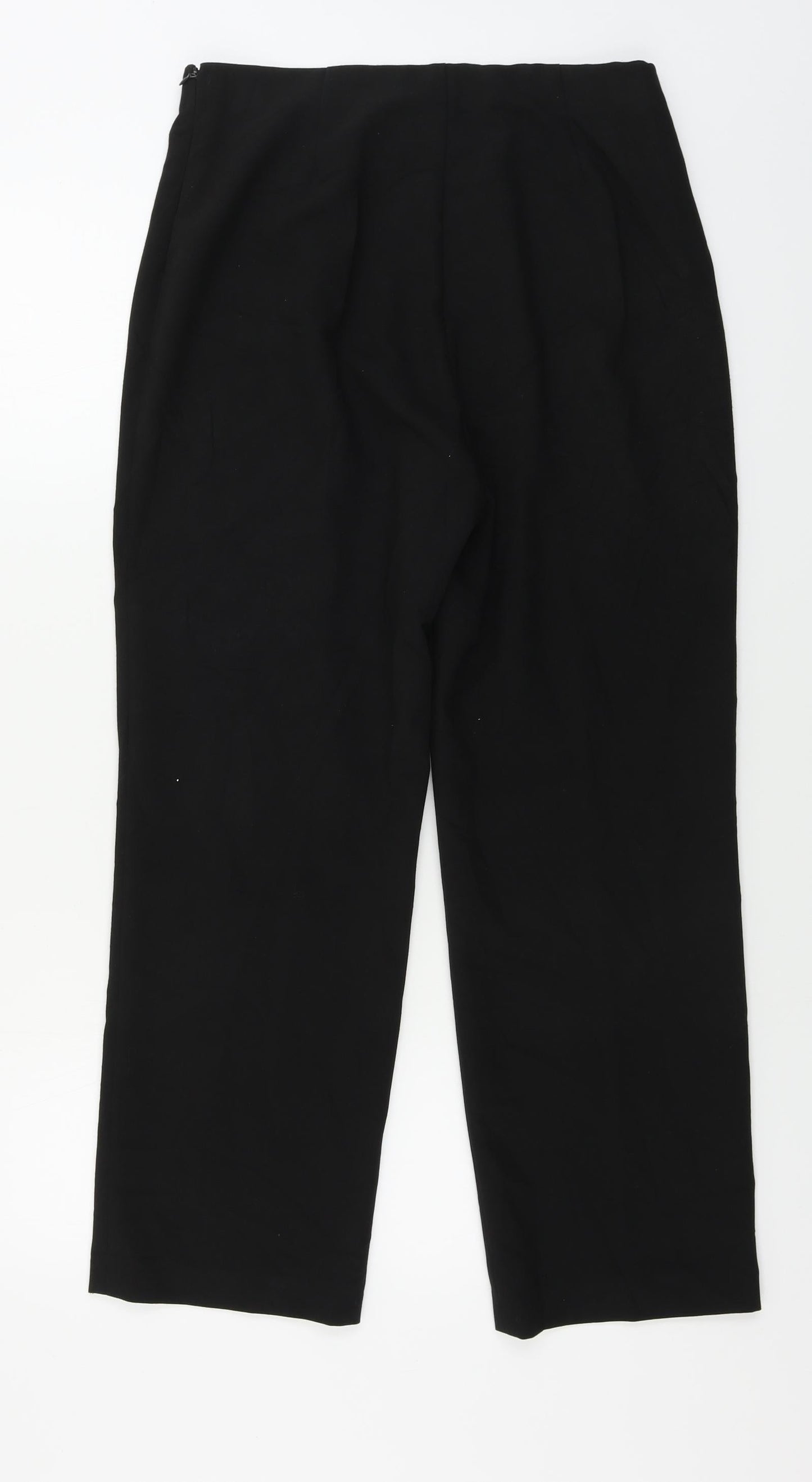 Luigi  Womens Black   Trousers  Size 10 L26 in