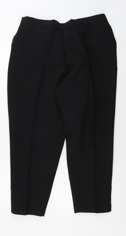 Saira of Manchester  Womens Black   Trousers  Size 34 in L26 in