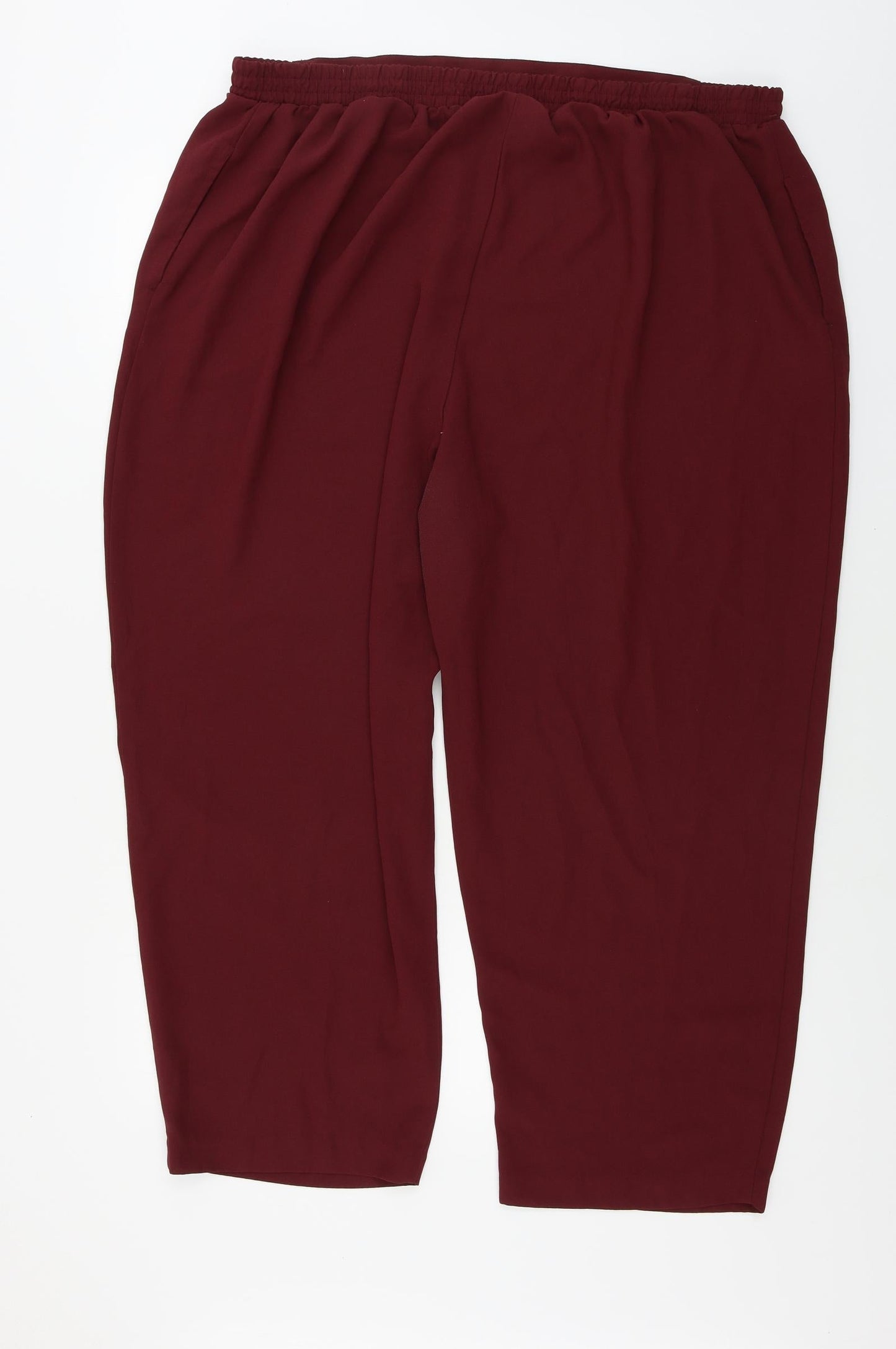 Target Womens Red   Trousers  Size 38 in L25 in