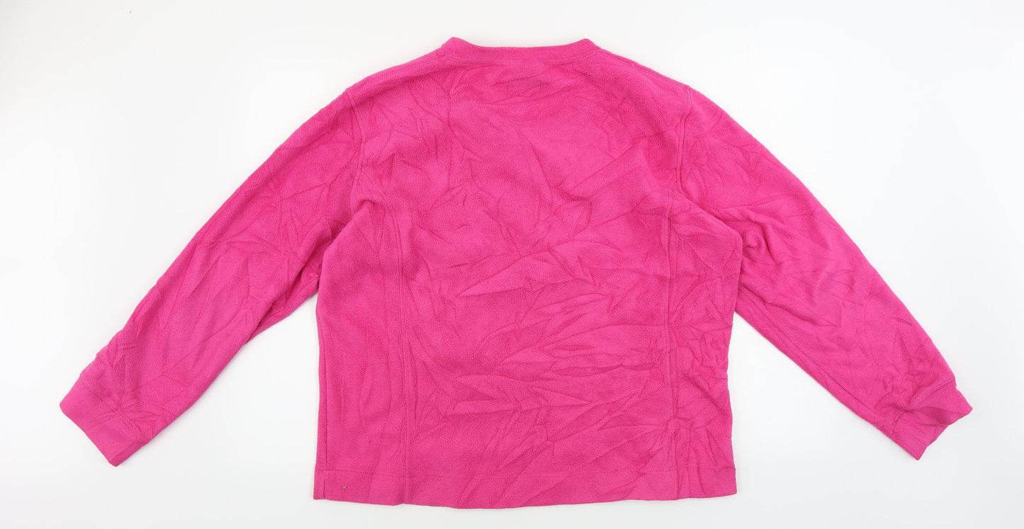 Miss Fiori  Womens Pink   Pullover Jumper Size 16