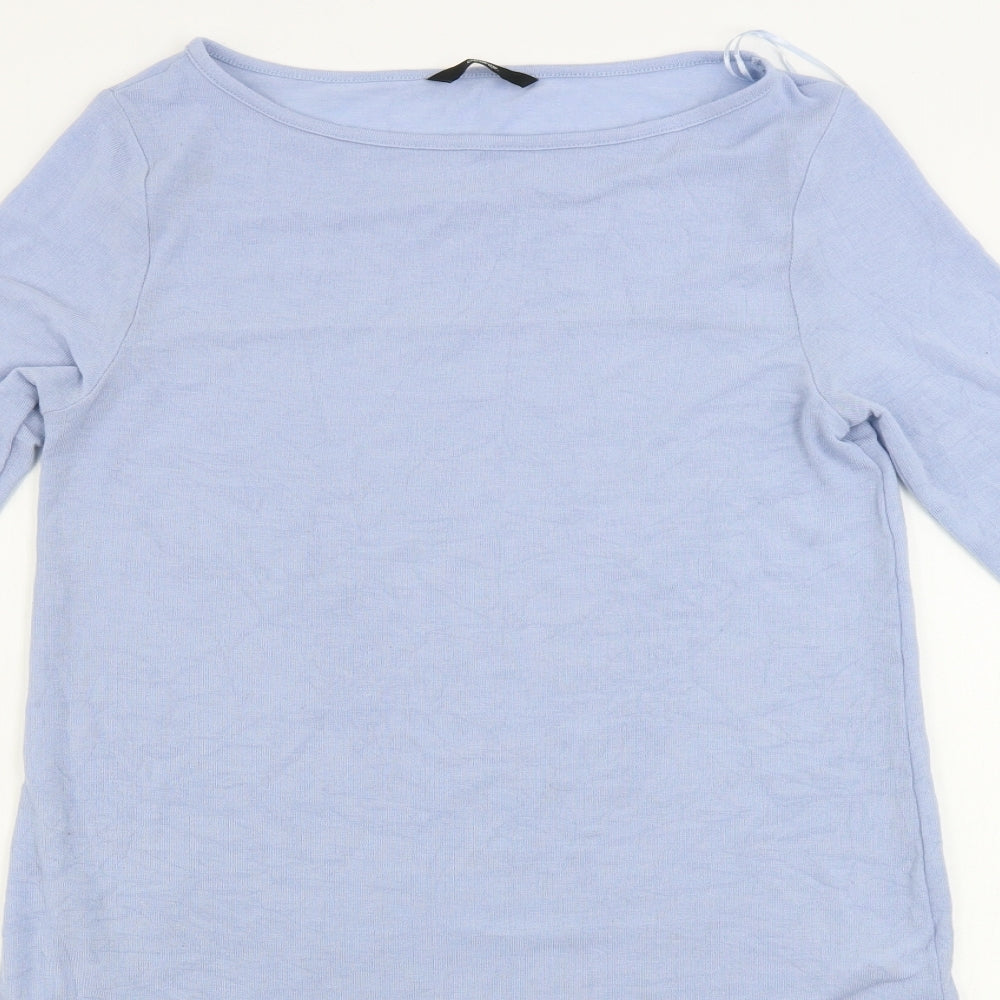 George  Womens Blue   Basic Blouse Size 10