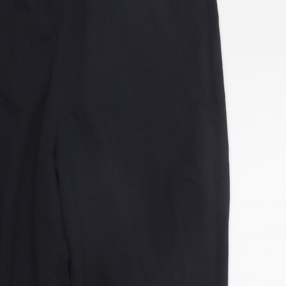 leuggi Womens Black   Trousers  Size 10 L27 in