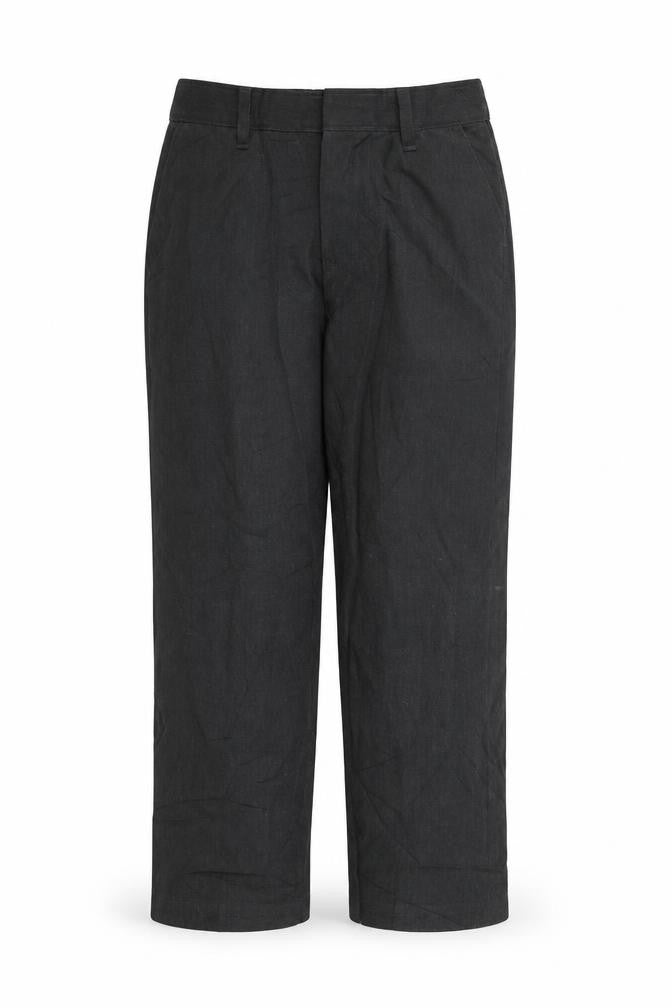 Preworn Girls Grey   Chino Trousers Size M - Elastic Waist Band