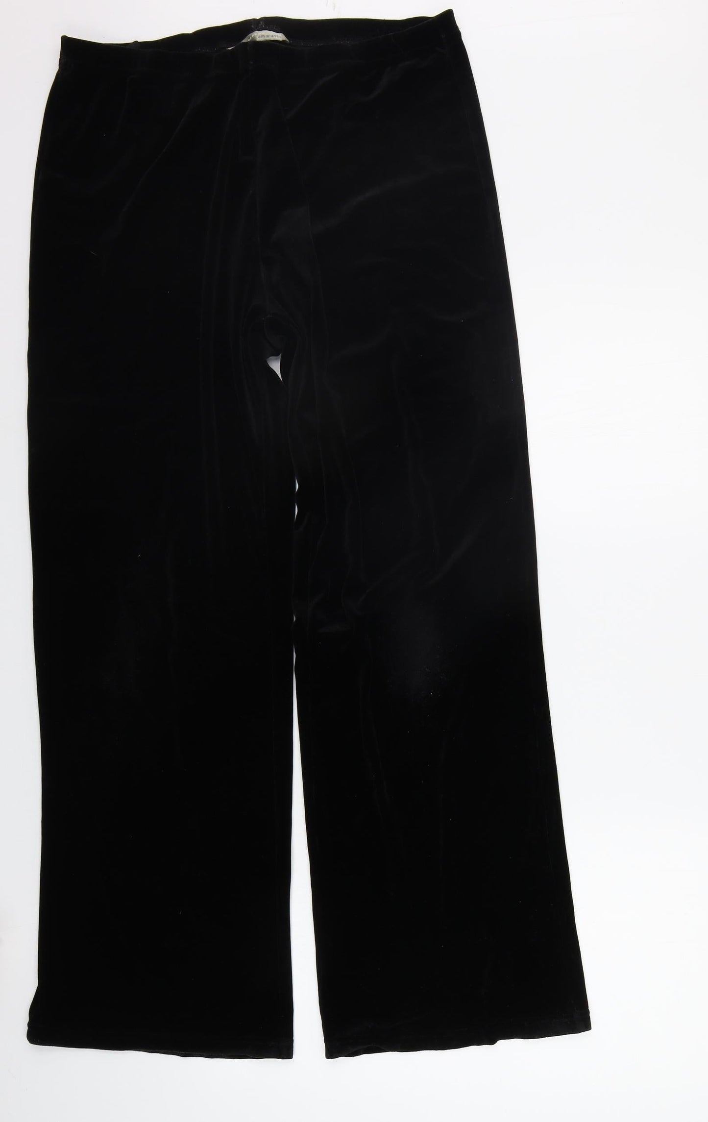 ARMANDO Womens Black   Trousers  Size 14 L28 in