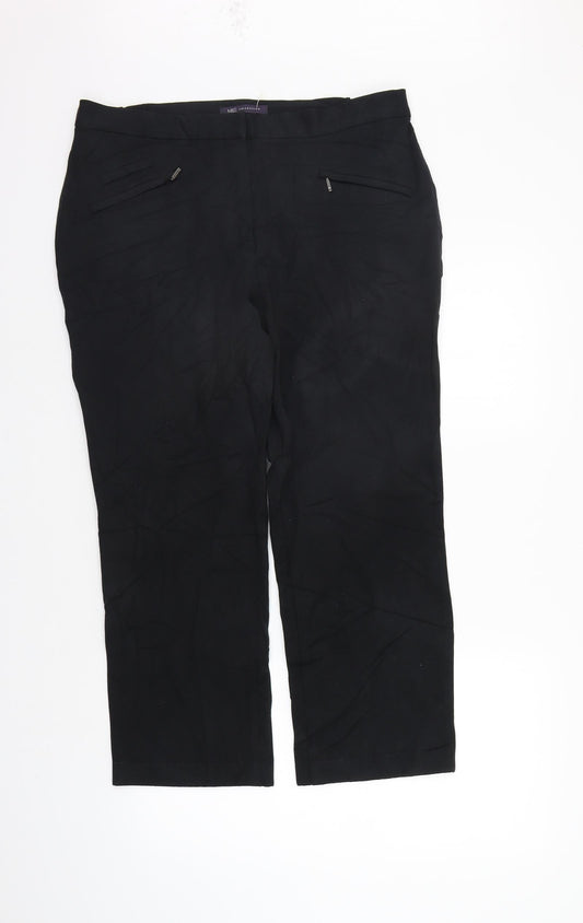 Marks and Spencer Womens Beige   Trousers  Size 14 L22 in