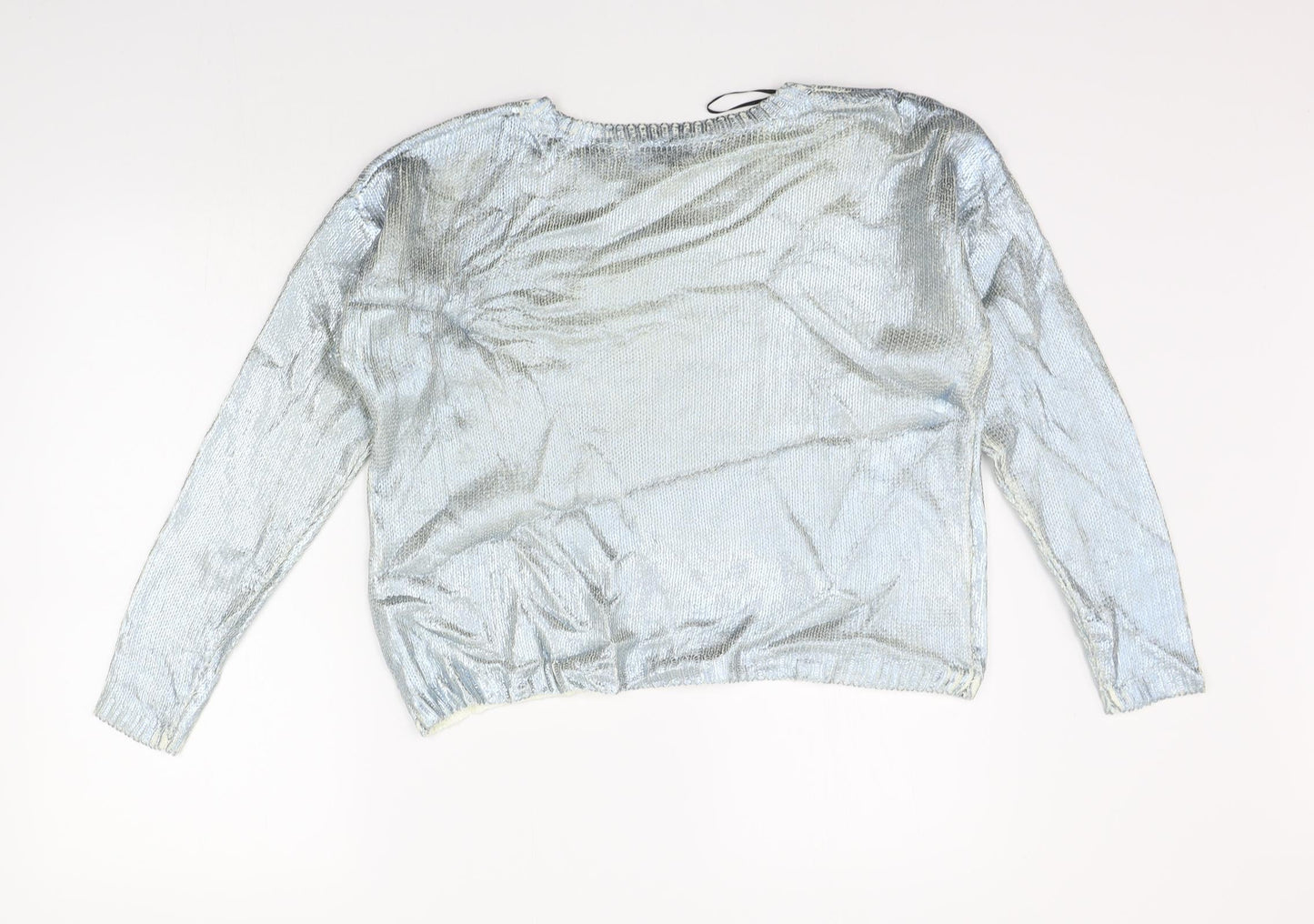 H&M Girls Blue   Pullover Jumper Size 13-14 Years