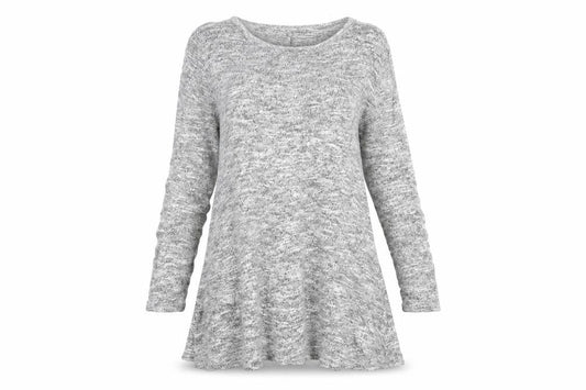 New Look Womens Grey   Jumper Dress  Size 8