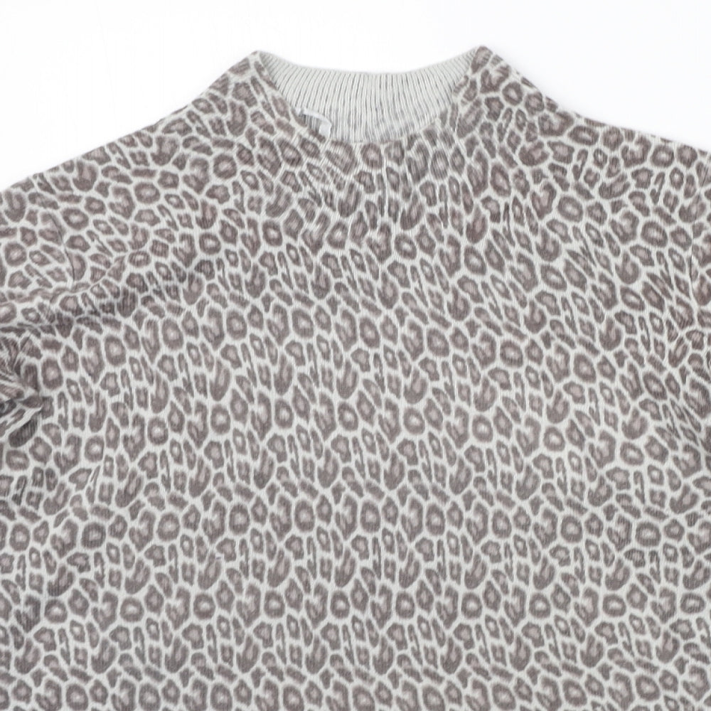 Primark Womens  Animal Print  Pullover Jumper Size 10