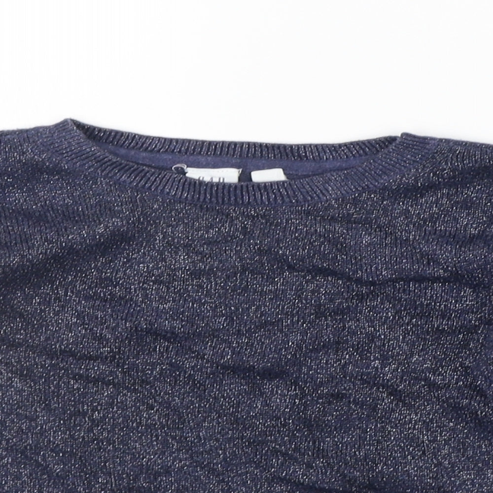 Gap Boys Black   Pullover Jumper Size 8 Years