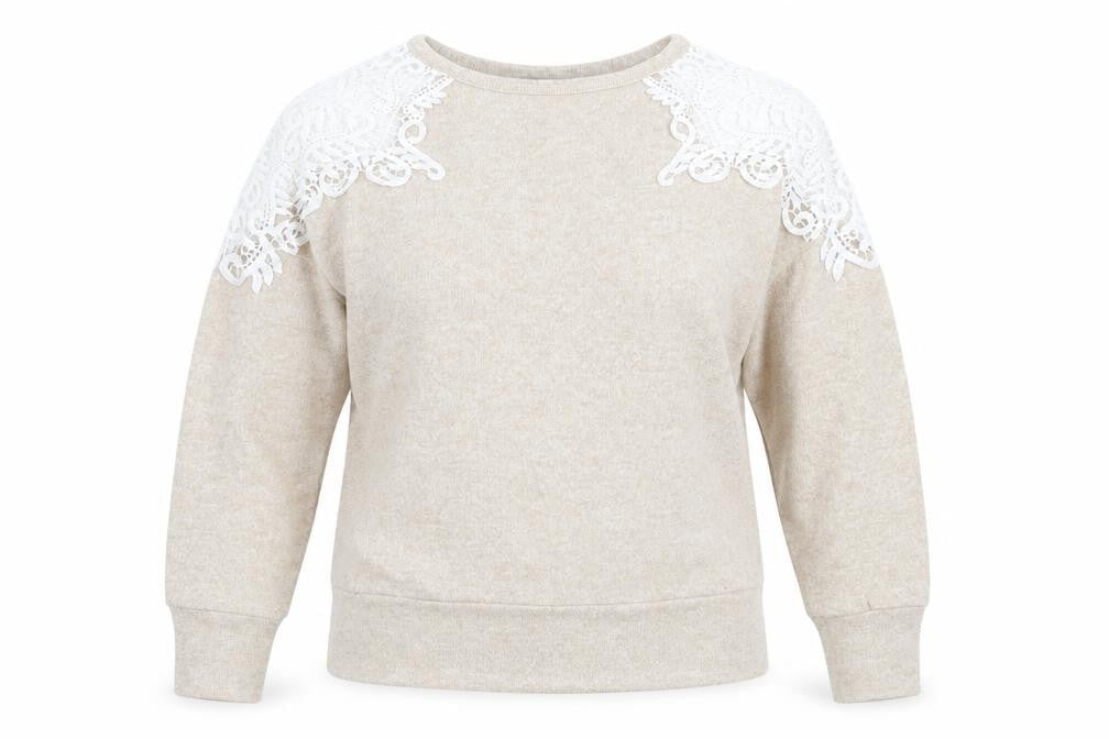 Dorothy Perkins Womens Beige   Pullover Jumper Size 10