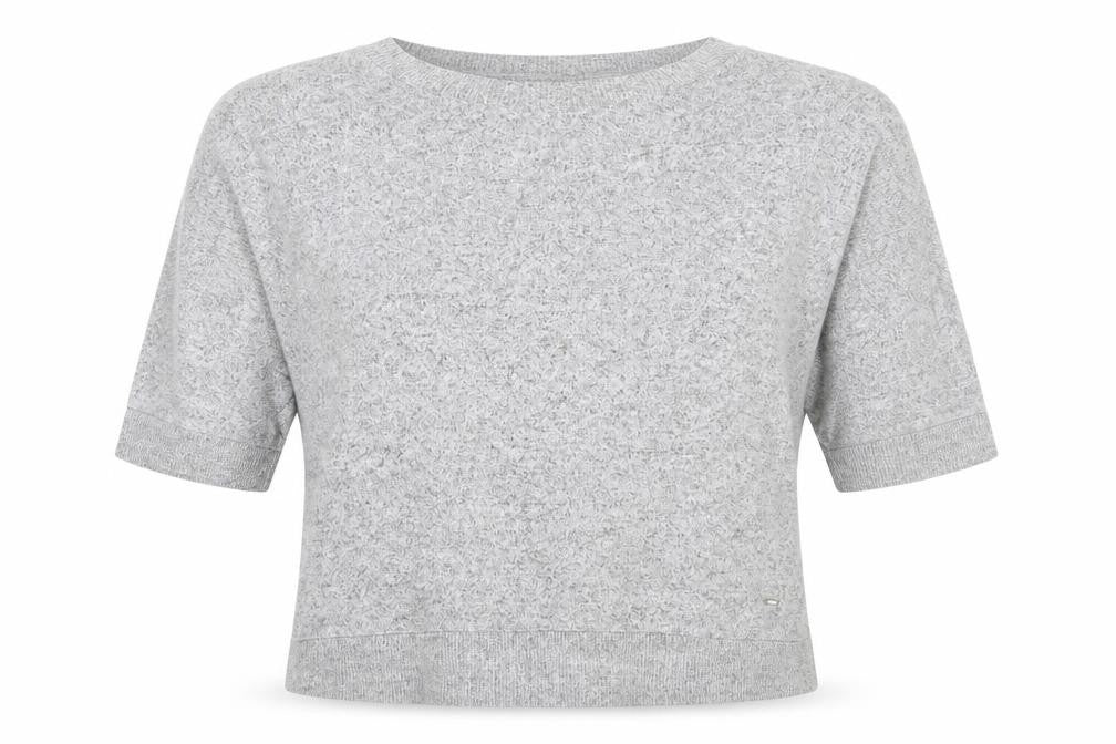 F&F Womens Grey   Basic T-Shirt Size 8