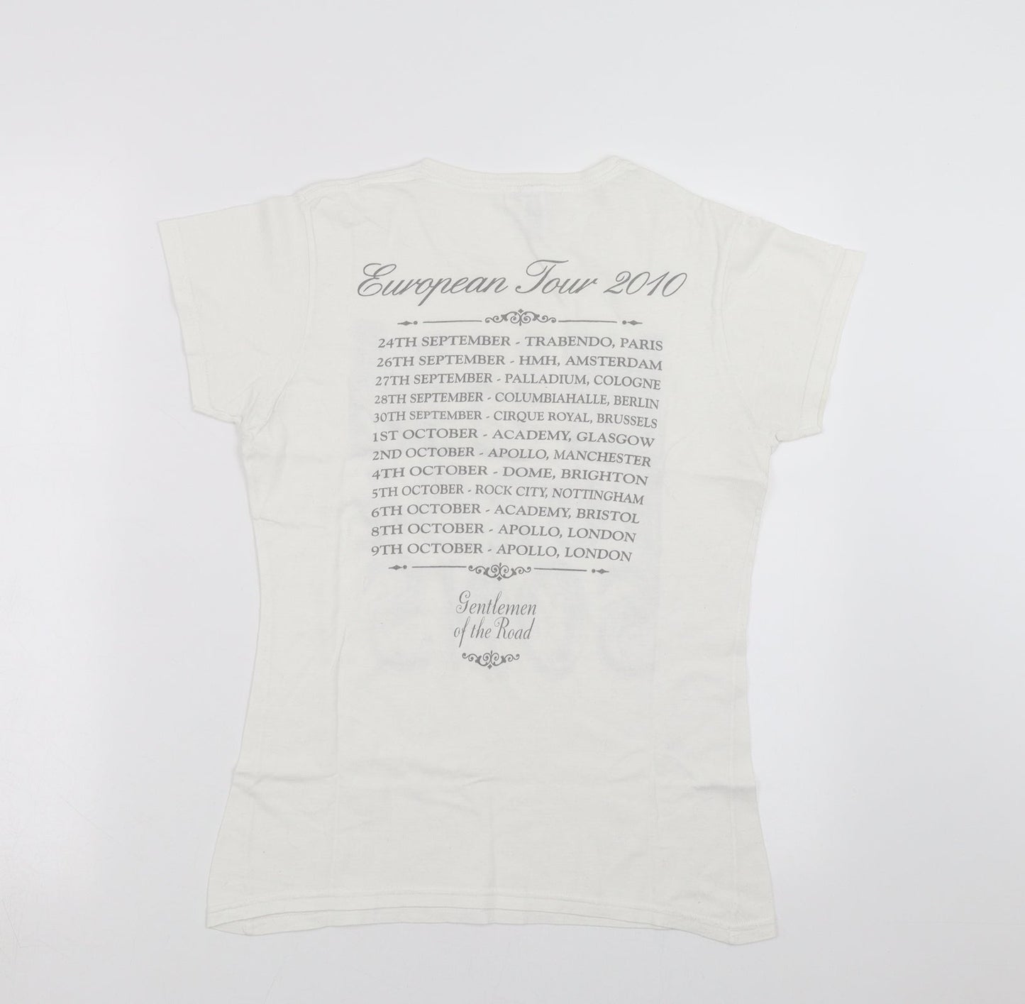 Gildan Womens White   Basic T-Shirt Size M  - Mumford & Sons