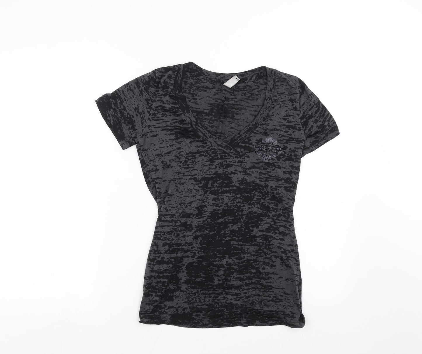 Next Level Womens Black   Basic T-Shirt Size M