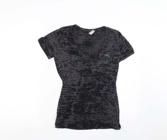 Next Level Womens Black   Basic T-Shirt Size M