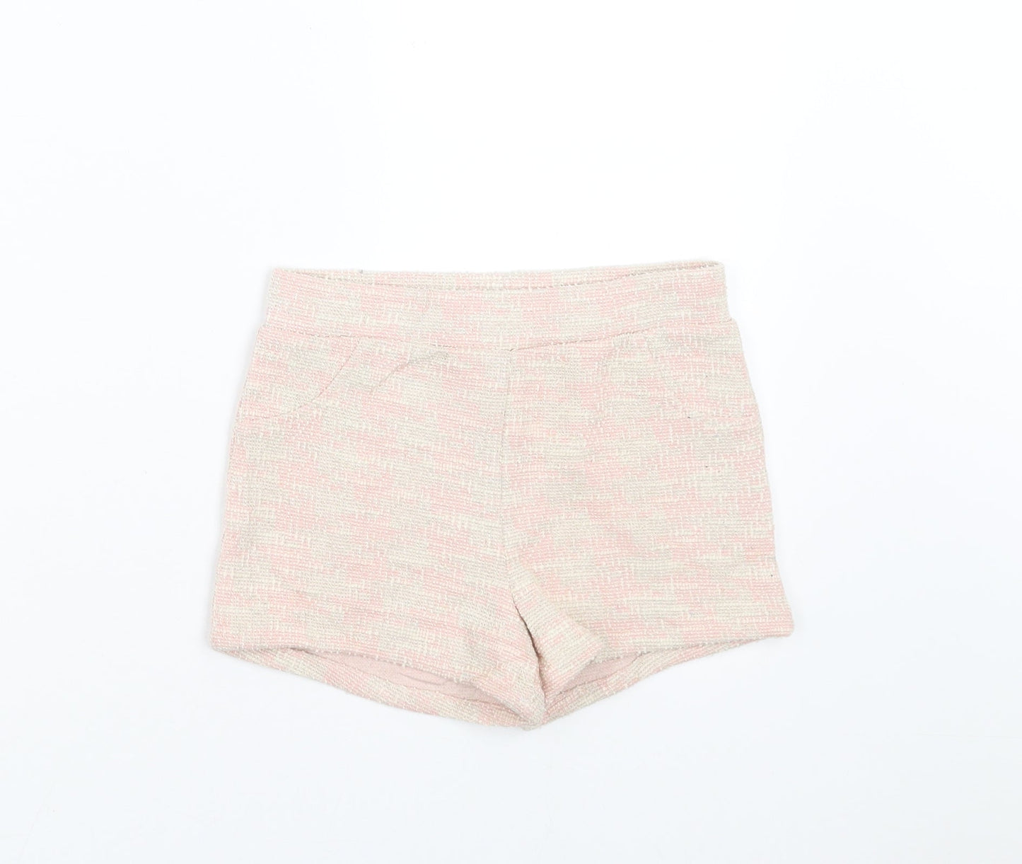 River Island Girls Pink   Hot Pants Shorts Size 4-5 Years