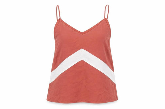 Moss Copenhagen Womens Pink   Camisole Blouse Size XS