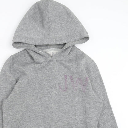 Preloved Jack Wills Mens Grey   Pullover Hoodie Size XS - Detail