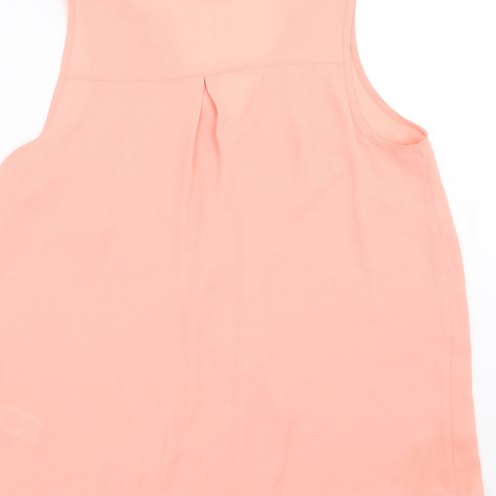 Marks and Spencer Womens Pink   Basic Blouse Size 10