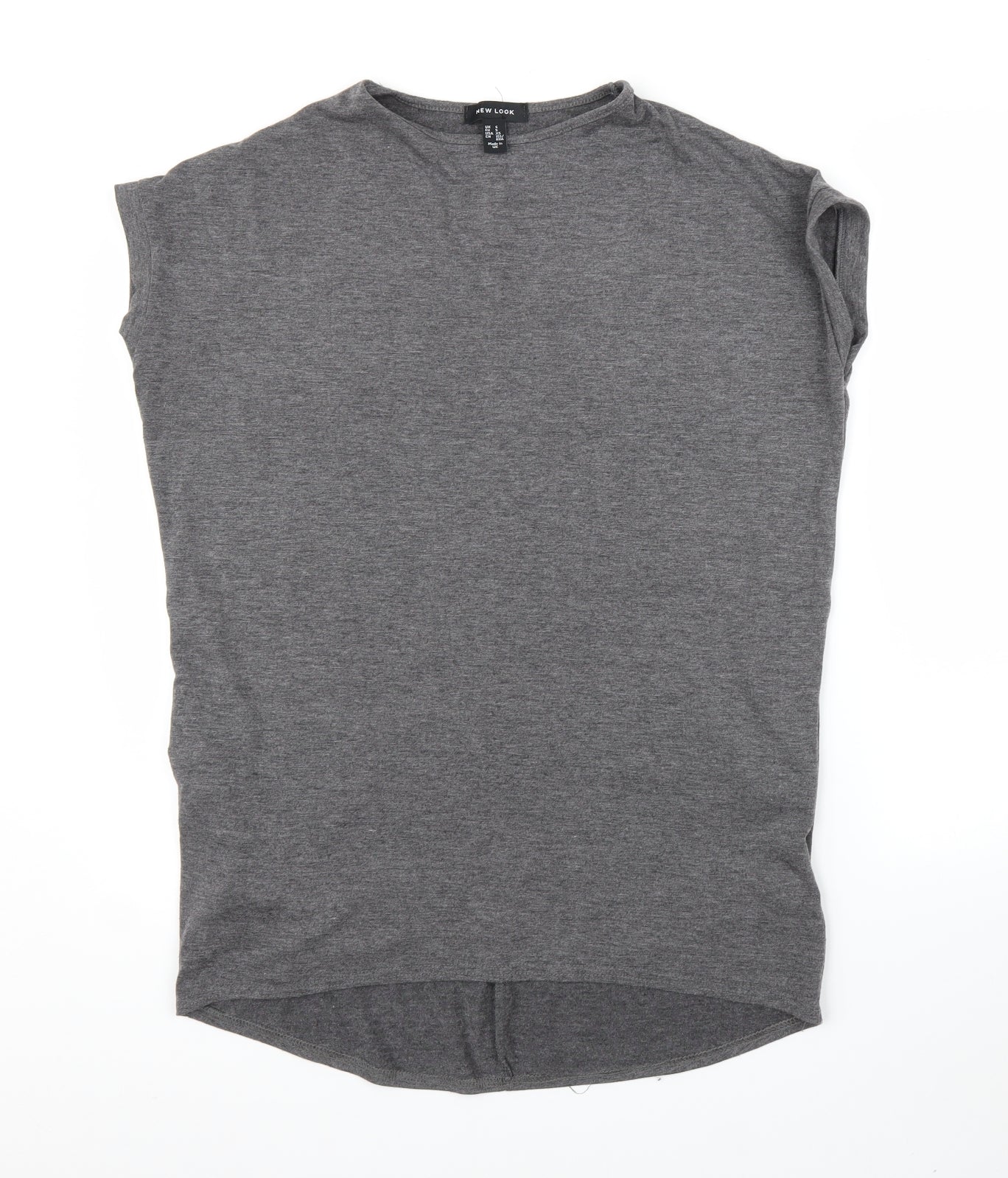 New Look Womens Grey   Tunic Blouse Size S