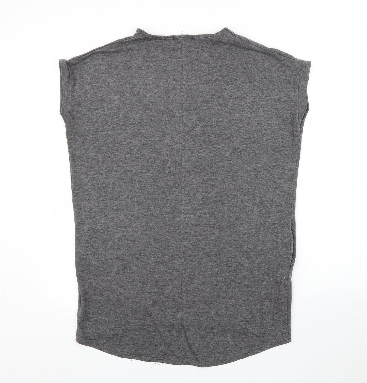New Look Womens Grey   Tunic Blouse Size S
