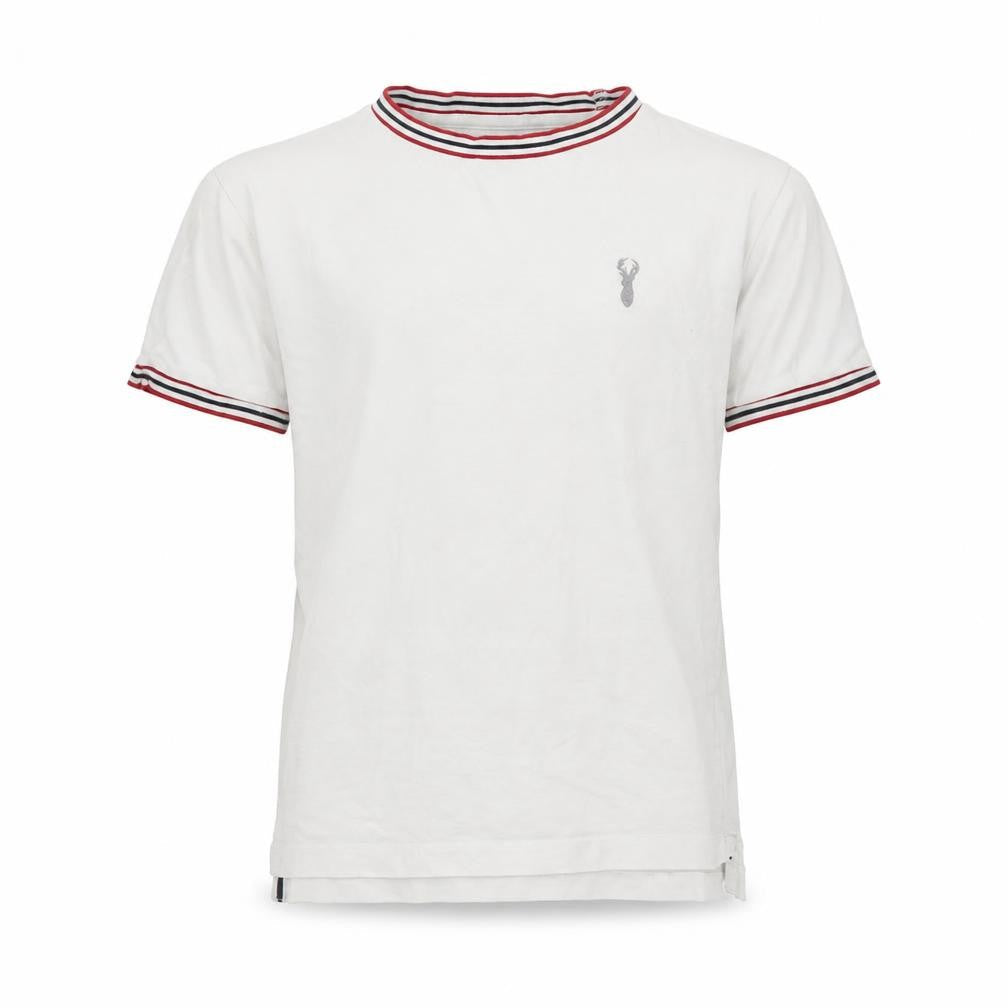 Next Boys White   Ringer T-Shirt Size 7 Years