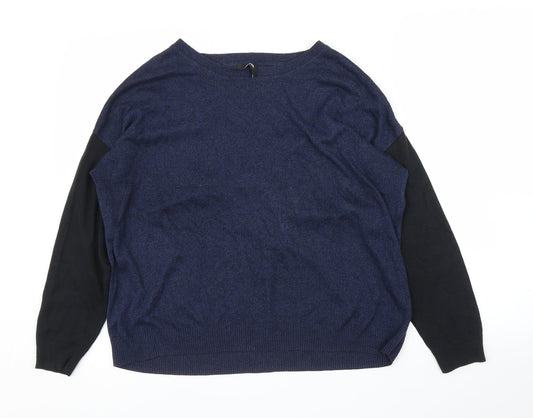 George Womens Blue   Pullover Jumper Size 14