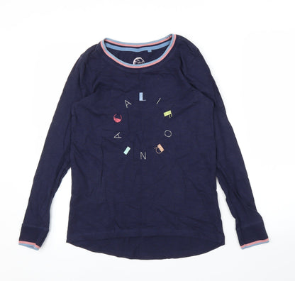 Next Womens Blue   Basic T-Shirt Size 8