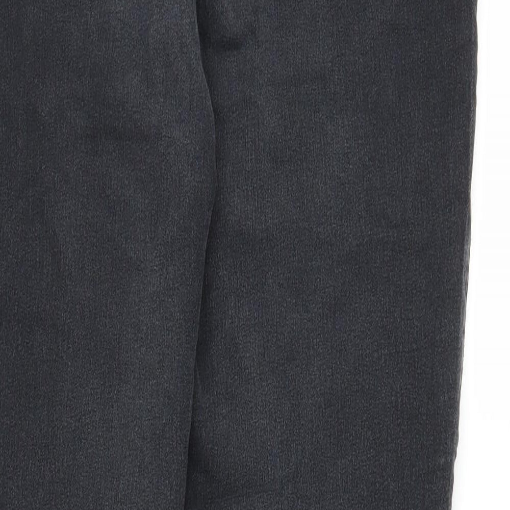 Primark Womens Black  Denim Skinny Jeans Size 12 L23 in