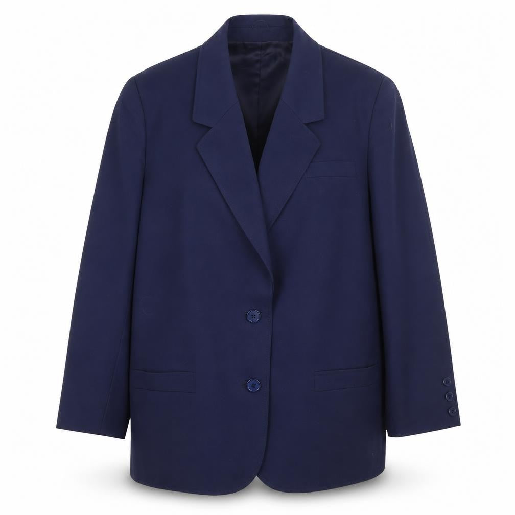 EX Womens Blue   Jacket Suit Jacket Size 16