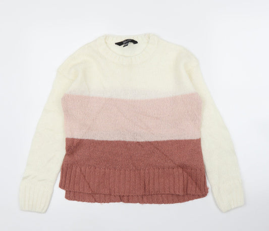 New Look Girls Pink   Pullover Jumper Size 12-13 Years