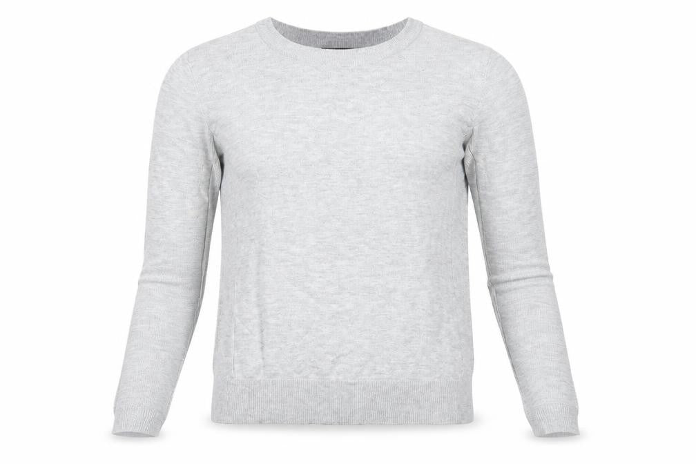 Topshop Womens Grey   Basic Blouse Size 8