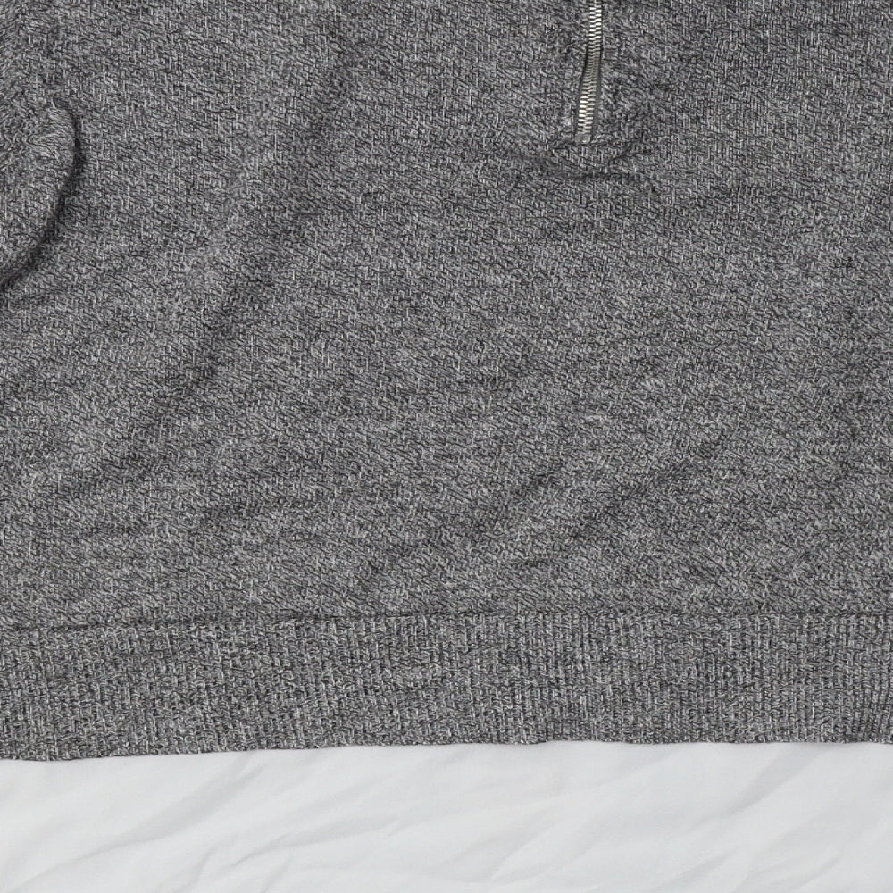 Primark Womens Grey  Knit Pullover Jumper Size 10