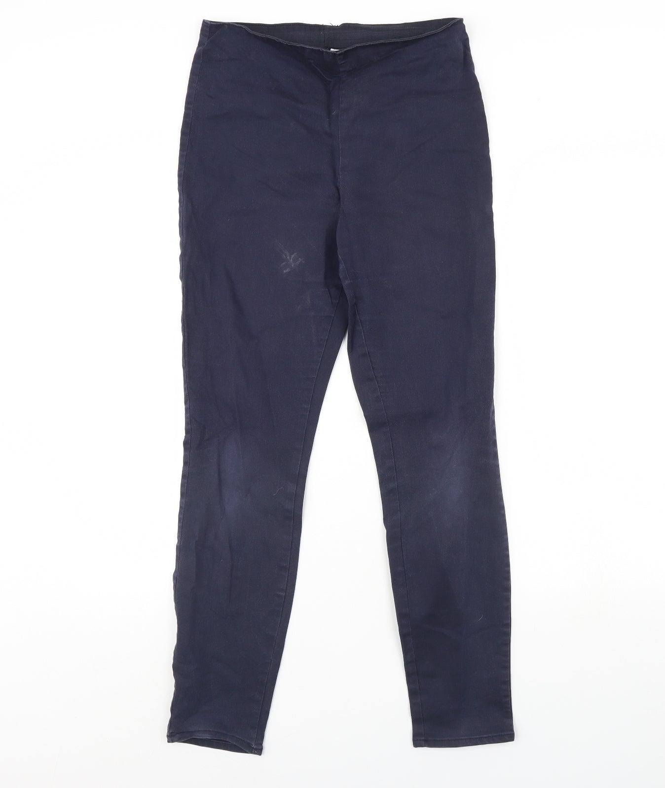 H&M Womens Blue  Denim Skinny Jeans Size 12 L30 in
