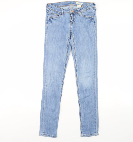 Preworn Womens Blue   Straight Jeans Size 26 in L32 in